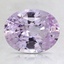 8.9x7.1mm Pink Oval Sapphire