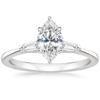 Quinn Three Stone Diamond Ring