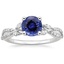 18KW Sapphire Luxe Willow Diamond Ring (1/4 ct. tw.), smalltop view