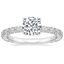 Round Luxe Shared Prong Diamond Ring 