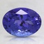9x7mm Purple Oval Tanzanite