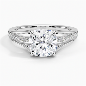 Tressa Split Shank Diamond Ring - Brilliant Earth