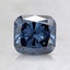 1.07 Ct. Fancy Deep Blue Cushion Lab Created Diamond