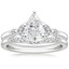 PT Moissanite Verbena Diamond Bridal Set (1/4 ct. tw.), smalltop view