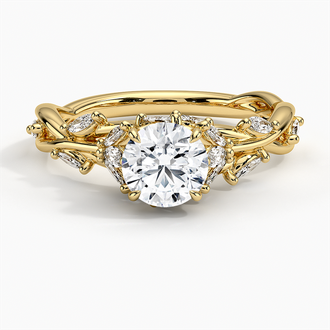 18K Yellow Gold Secret Garden Diamond Ring (1/2 ct. tw.)