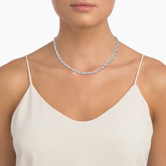Olivetta Lab Diamond Tennis Necklace