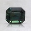 6.5x5.5mm Unheated Teal Emerald Sapphire