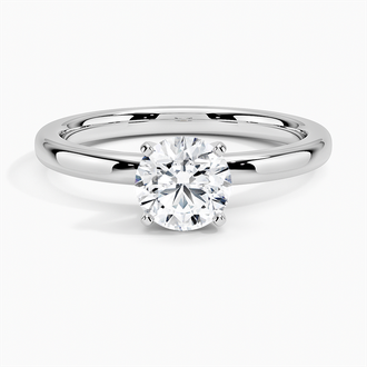 2mm Comfort Fit Solitaire Ring
