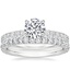 18K White Gold Luxe Amelie Diamond Ring with Luxe Amelie Diamond Ring (1/2 ct. tw.)