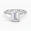 Moissanite Dominique Diamond Ring (1/3 ct. tw.) in Platinum