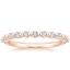 14K Rose Gold Marseille Diamond Ring (1/3 ct. tw.), smalltop view