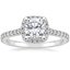18K White Gold Luxe Odessa Diamond Ring (1/3 ct. tw.), smalltop view