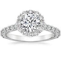 Custom Marquise Halo Diamond Ring | Brilliant Earth