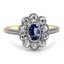 Art Deco Sapphire Vintage Ring