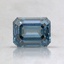 1.01 Ct. Fancy Deep Grayish Greenish Blue Emerald Lab Grown Diamond