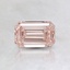 0.70 Ct. Fancy Intense Pink Emerald Lab Created Diamond