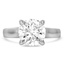 Custom Tapered Trellis Diamond Ring