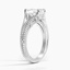 18KW Aquamarine Sincelo Diamond Ring (3/4 ct. tw.), smalltop view