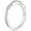 Platinum Petite Luxe Twisted Vine Diamond Ring (1/4 ct. tw.), smallside view
