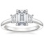 18K White Gold Rhiannon Diamond Ring (1/4 ct. tw.), smalltop view