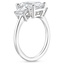 18KW Sapphire Luxe Rhiannon Diamond Ring (3/4 ct. tw.), smalltop view
