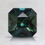 6.5mm Unheated Teal Radiant Sapphire