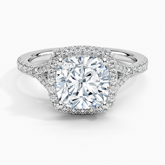 Joy Halo Diamond Ring - Brilliant Earth
