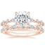 14KR Moissanite Versailles Diamond Bridal Set (3/4 ct. tw.), smalltop view
