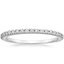 18K White Gold Luxe Sonora Diamond Ring (1/4 ct. tw.), smalltop view