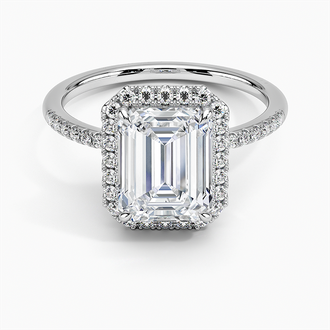 Cambria Halo Diamond Ring - Brilliant Earth