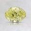 1.00 Ct. Fancy Intense Yellow Oval Diamond