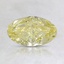 0.77 Ct. Fancy Intense Yellow Oval Diamond