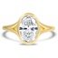 Custom Modern Solitaire Engagement Ring