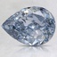 1.75 Ct. Fancy Intense Blue Pear Lab Created Diamond