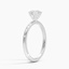 18K White Gold Melinda Ring, smallside view