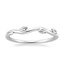 Platinum Winding Willow Ring, smalltop view