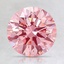 1.94 Ct. Fancy Intense Pink Round Lab Created Diamond