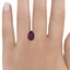 12.2x9mm Unheated Red Modified Pear Rhodolite Garnet, smalladditional view 1