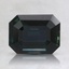 7.6x5.8mm Teal Emerald Sapphire