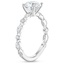 18KW Aquamarine Luxe Versailles Diamond Ring (1/2 ct. tw.), smalltop view