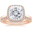 14KR Moissanite Vienna Diamond Bridal Set (1/2 ct. tw.), smalltop view