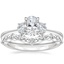 18K White Gold Sonata Diamond Ring with Avery Diamond Ring