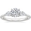 18K White Gold Adorned Opera Diamond Ring (1/2 ct. tw.), smalltop view