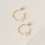 14K Yellow Gold Valerie Freshwater Cultured Pearl Earrings, smalladditional view 2