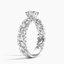 18KW Aquamarine Glacé Diamond Ring (3/4 ct. tw.), smalltop view