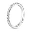 18K White Gold Luxe Sienna Diamond Ring (5/8 ct. tw.), smallside view
