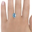 3.32 Ct. Fancy Vivid Blue Oval Lab Created Diamond, smalladditional view 1
