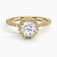18K Yellow Gold Waverly Diamond Ring (1/2 ct. tw.), smalltop view