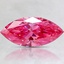 0.72 Ct. Fancy Vivid Purplish Pink Marquise Lab Created Diamond