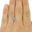 1.30 Ct. Lab Created Fancy Intense Blue Radiant Diamond, smalladditional view 1